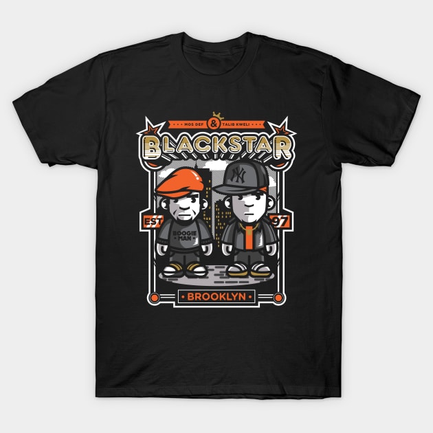 Black Star T-Shirt by KDNJ